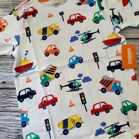 5T NWT Gymboree Transportation Vehicles T-Shirt - Picture 3 of 7